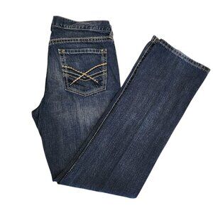 Men's ARIAT Slim Straight Dark Wash Jeans 34X36